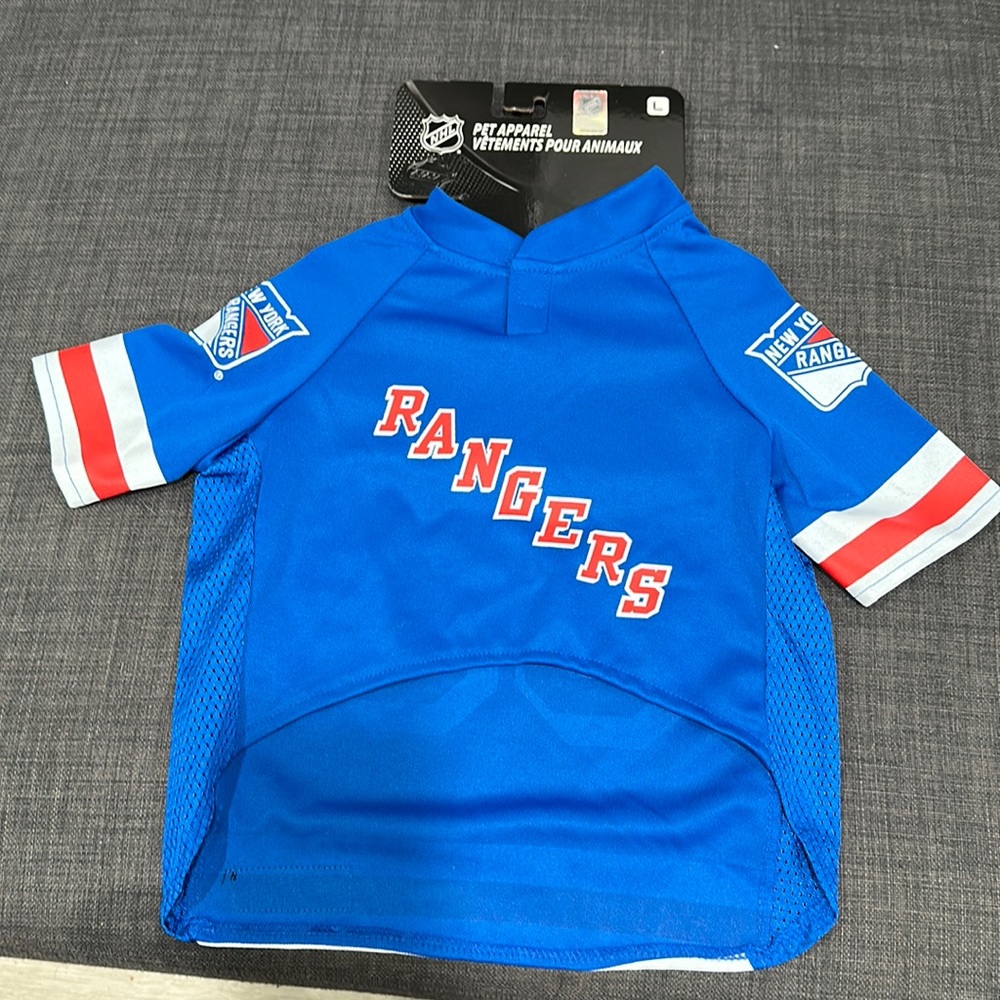 NY Rangers Jersey for dogs